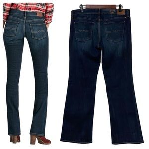 Lucky Brand Jeans Womens 14 Blue Sweet Boot Cut Relaxed Fit Mid Rise Ankle